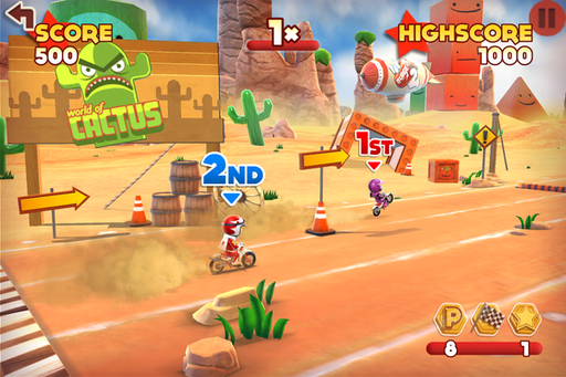 Новости - Анонсирована Touch версия Joe Danger для iPhone, IPad